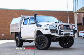 TOYOTA HILUX N70 4WD DIRTY HARRY TEXTURED BLACK